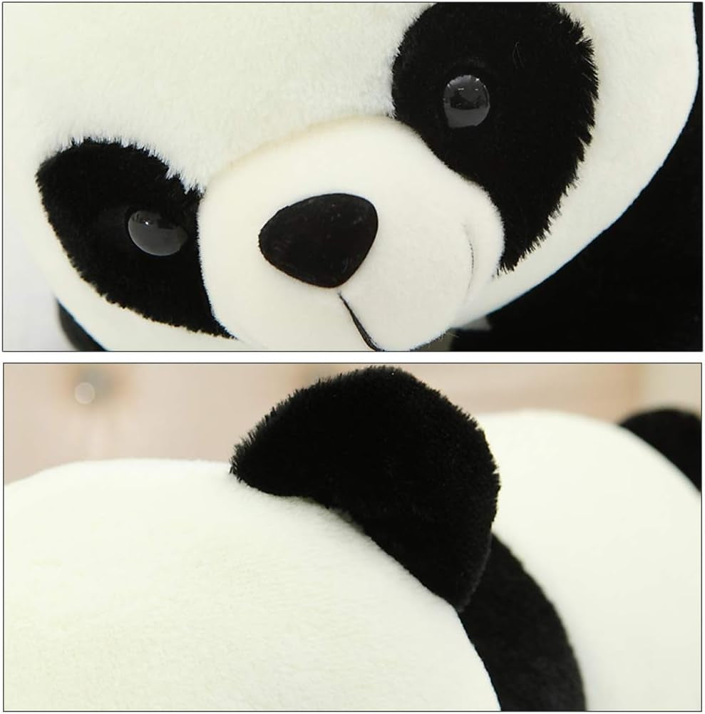 Stuffed Panda Animal Plush Toys 12 Inches Animal Stuffed Plushies Super Soft Cute Cuddly Pillow Cushion Stuff Dolls Birthday Xmas Gifts for Children Kids Boys Girls Room Decor Bedtime, 12Inches